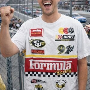 South Pole Formula Racing Graphic‎ Tee Shirt Size Large NWT